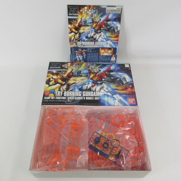 Bandai TRY BURNING GUNDAM Mobile Suit 1/144 HGBF 028 Model Kit - Picture 2 of 7